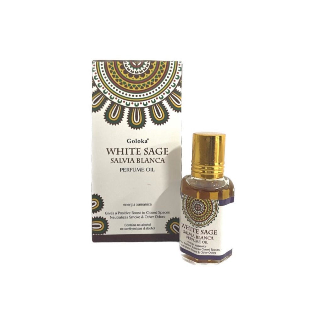 Essência Aromática de Sálvia Branca – Goloka