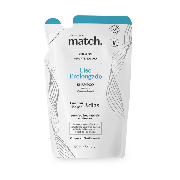 Match Shamp Liso Prolongado 300ml
