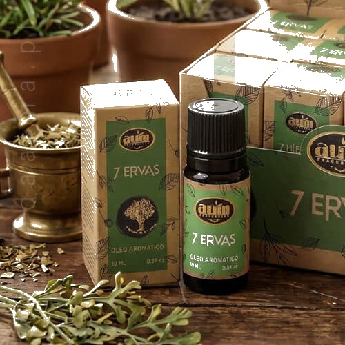 Óleo Aromático 7 Ervas – Linha Orgânica