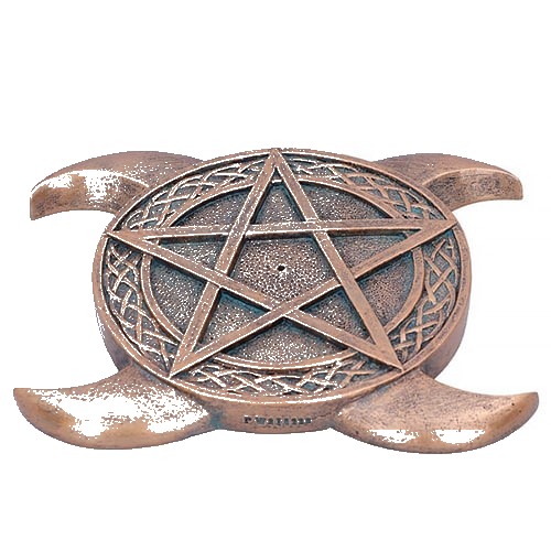 Incensário Pentagrama Triple Moon – U5763U1