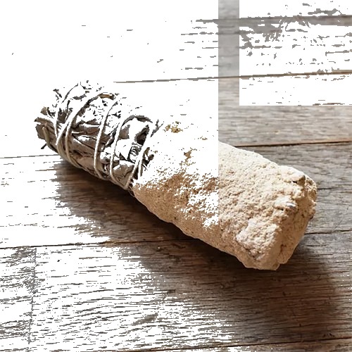 Tocha de Sálvia Branca com Copal (DIP)
