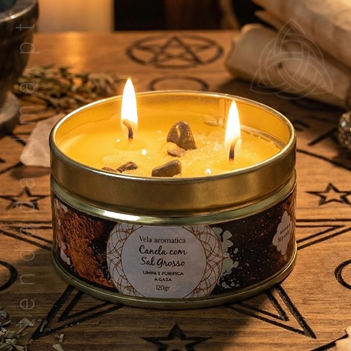 Vela Canela e Sal Grosso com Pirite
