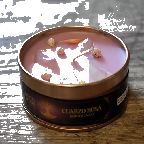 Vela de Quartzo Rosa – Minerais Aroma