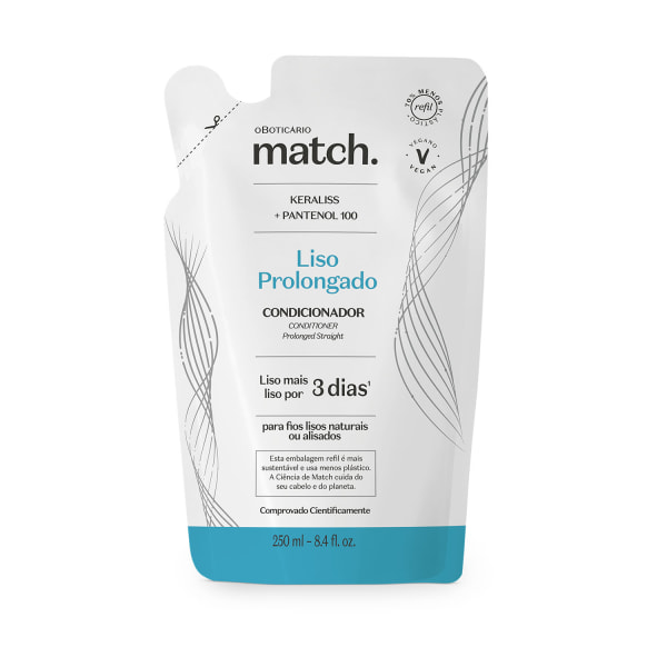 Match Cond Liso Prolongado 280ml