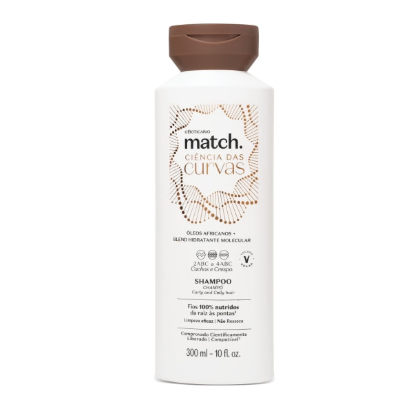Match Shamp Cien/Curv 300ml