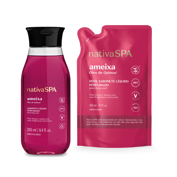 Nspa Sabonete Liquido Ameixa 250g