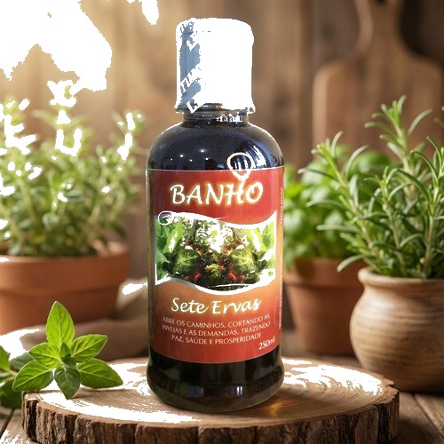 Banho de 7 Ervas – 250 ml (Porto Firme)