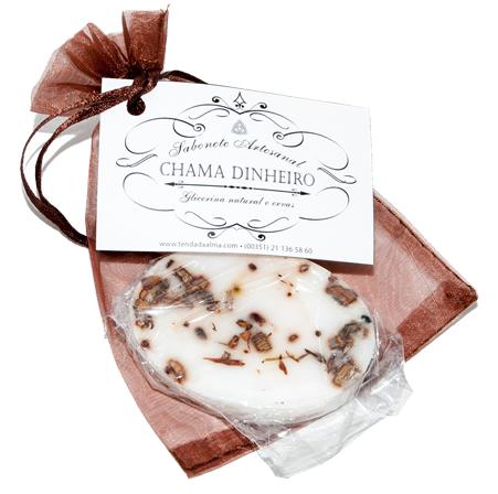 Sabonete Artesanal - Chama Dinheiro / Chama Freguês
