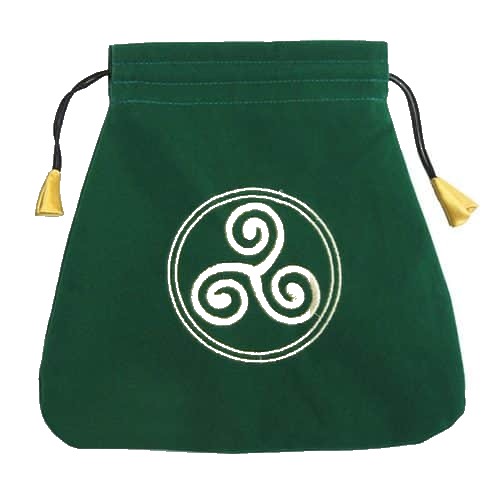 Saco de Veludo para Tarot – Triskle