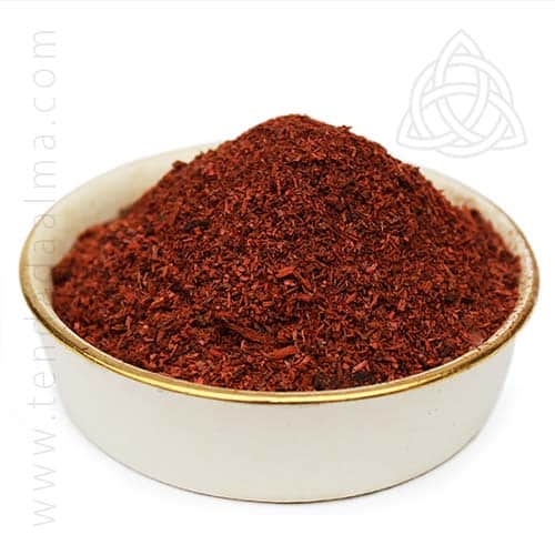 Sândalo Vermelho - Rasurado 50 grs.